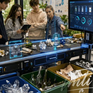 Recycling of waste – environment impact and economic return