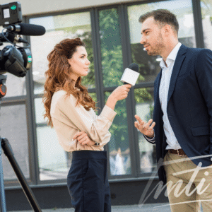 Preparing the Press Reporter